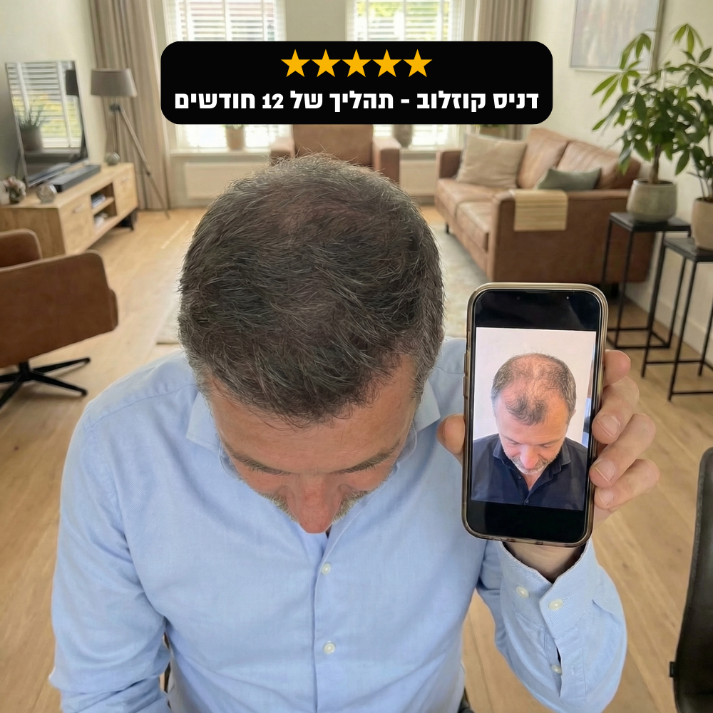 RootFix - ערכה לטיפול בנשירה והתקרחות של השיער