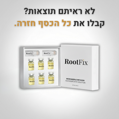 ערכה לשיקום וצמיחה מחודשת של השיער - RootFix