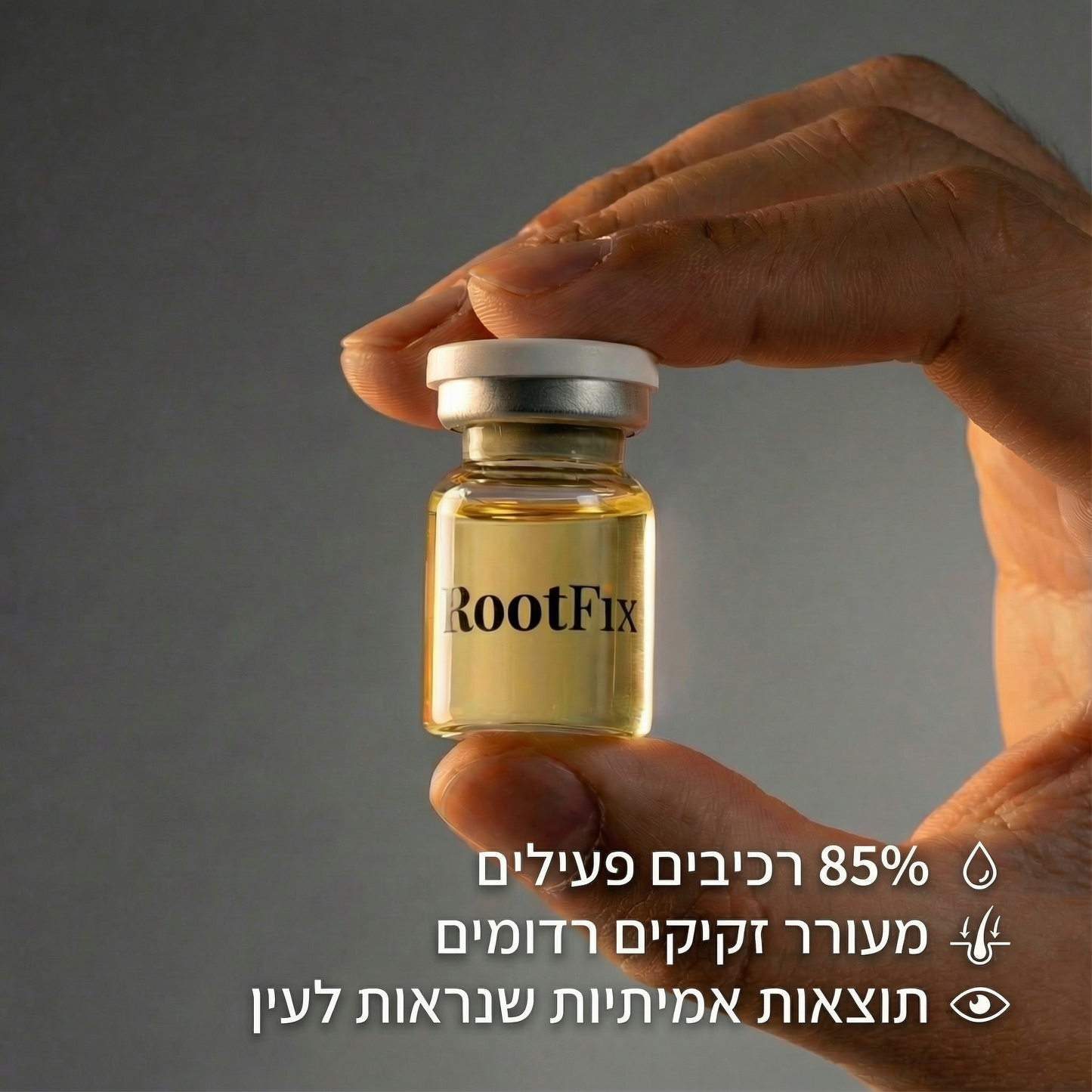 ערכה לשיקום וצמיחה מחודשת של השיער - RootFix