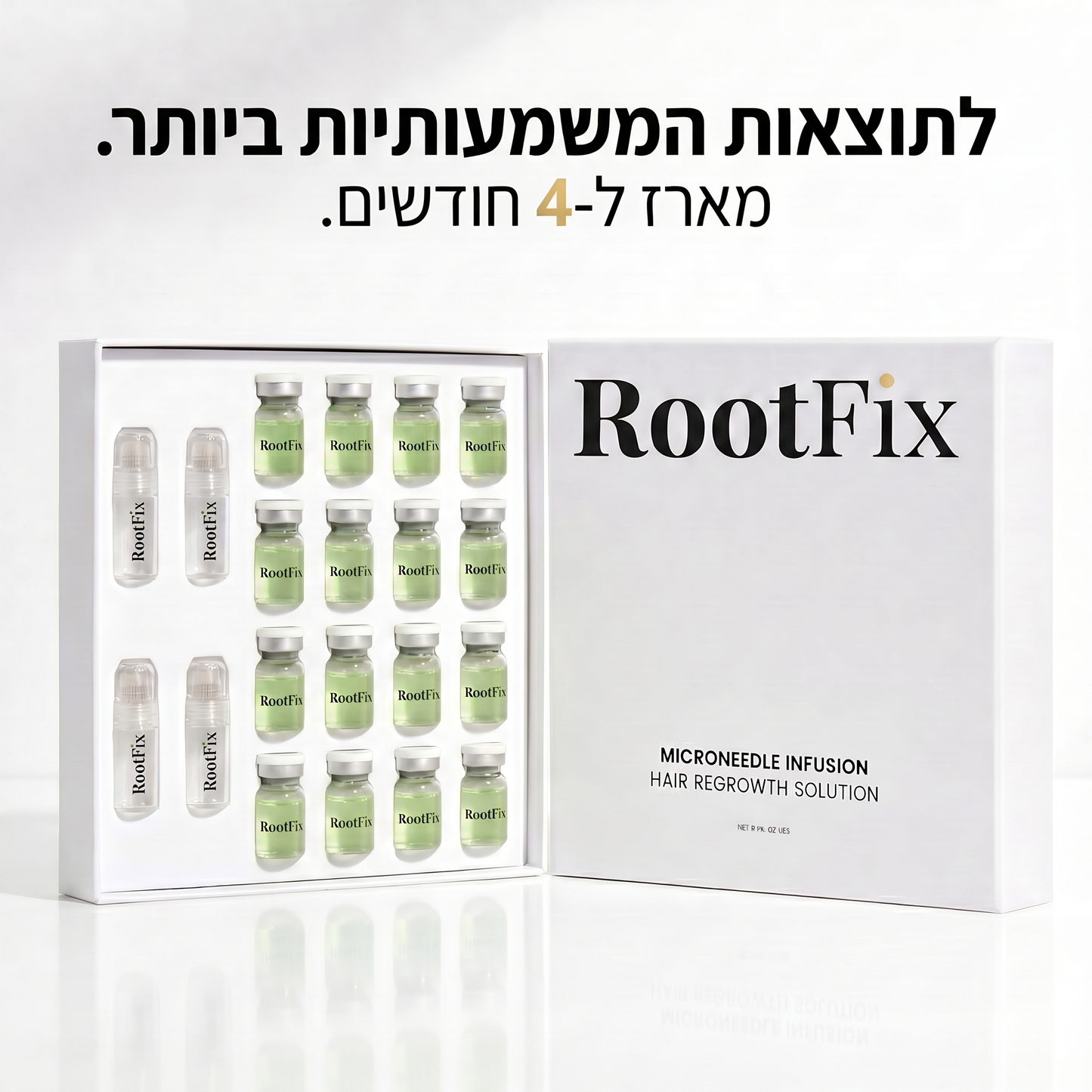 RootFix™ | ערכה לטיפול בנשירה והתקרחות של השיער
